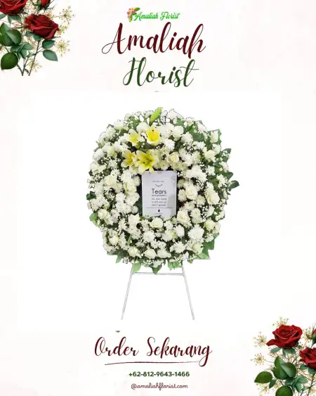 Krans Bunga Duka Sentanan